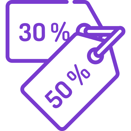 Ícone gerencie promoções